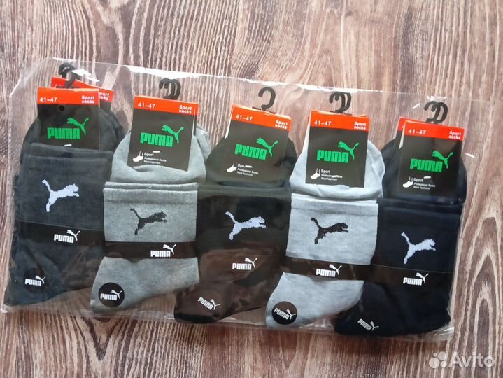 Носки Nike Lacoste Fila Reebok