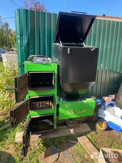 Котёл vskz твердотопливный