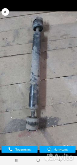 Кардан на шрусах задний шевроле нива