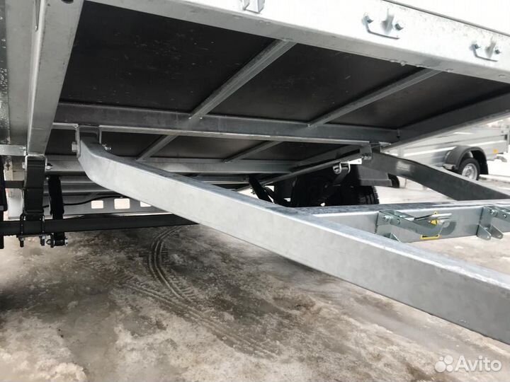 Прицеп легковой, самосвал 2,6х1,3 с выс. тентом