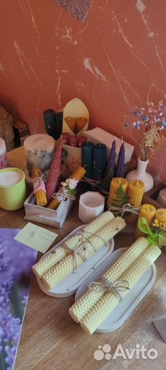 Свечи из вощины