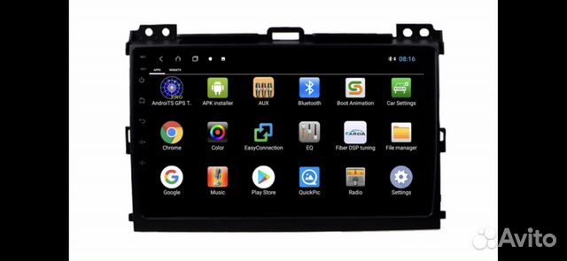 Магнитола для Toyota LC Prado 120 02-09 г