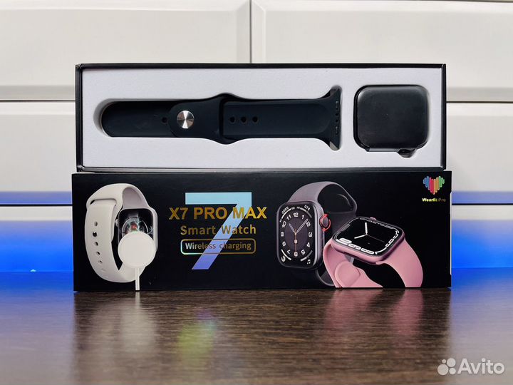 Новые SMART Watch X7 Pro Max + защитное стекло