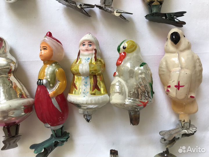 Елочные игрушки СССР