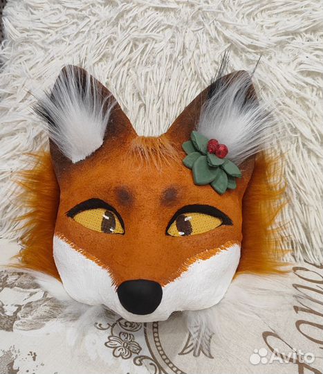 Маска лисы для квадробики