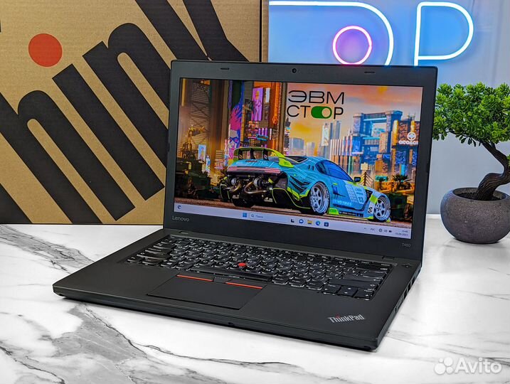 Надежный Lenovo ThinkPad T460 i5-6300U 16GB 512SSD