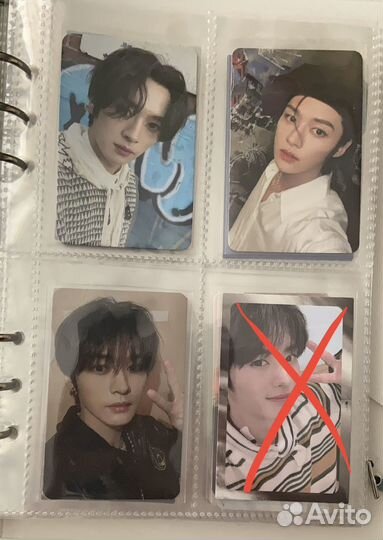Карты stray kids минхо k-pop