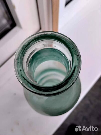 Бутылка молочная 1литр СССР с крышкой