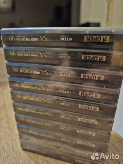 Аудиокассеты новые запечатанные tdk