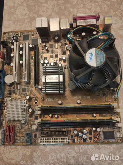 P5B-VM +2X1GB PC-5300 + core2duo 6300 с кулером