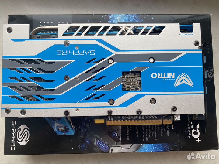 Видеокарта Sapphire Radeon nitro+ RX 580 8G SE
