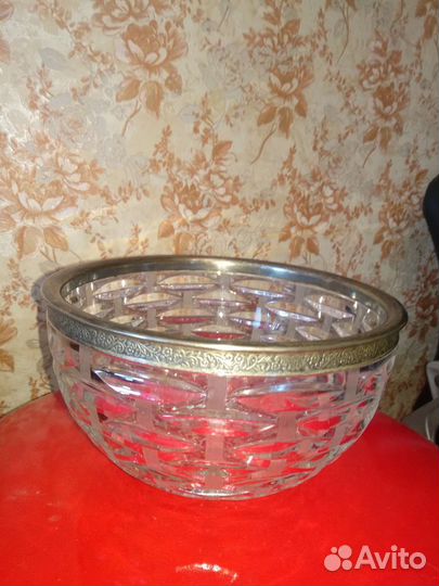 Ваза хрустальная СССР