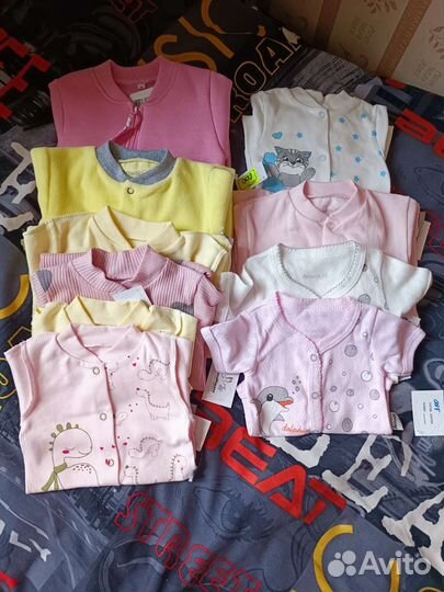 Вещи пакетом на малышку