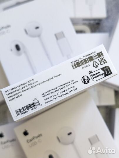 Apple earpods type-c (оригинал)