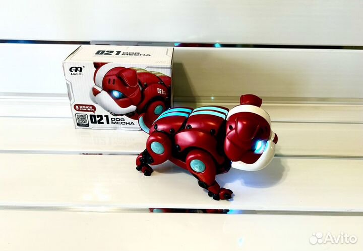 Собака-робот Бульдог Интерактивная игрушка