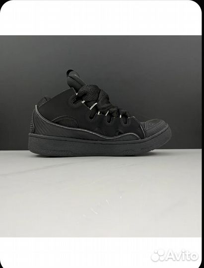 Кроссовки Lanvin curb черные