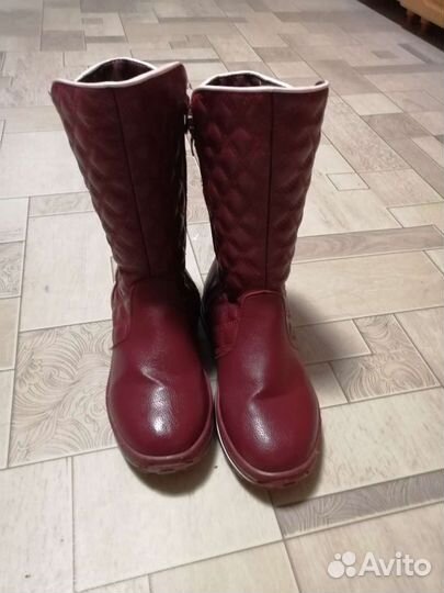 Сапоги зимние детские