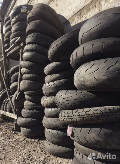 Мотошины б/у, новые. Мотошиномонтаж