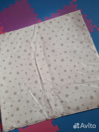 Плед и матрасик на пеленальный столик