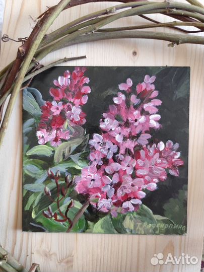 Картина акрилом 