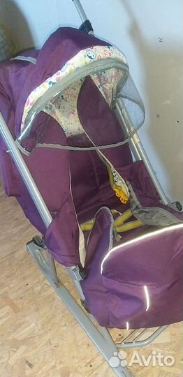 Коляска-санки