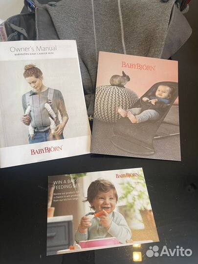 Кенгуру. Рюкзак-кенгуру BabyBjorn Mini Cotton