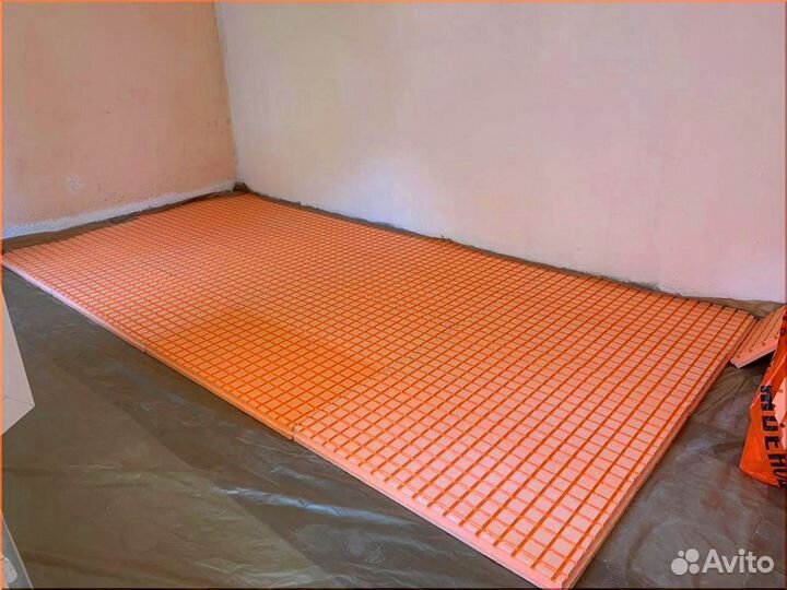 Маты для теплого пола с бобышками