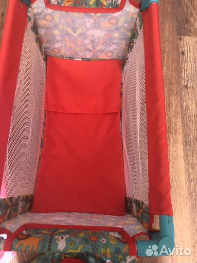 Кукла Пупс с манежем