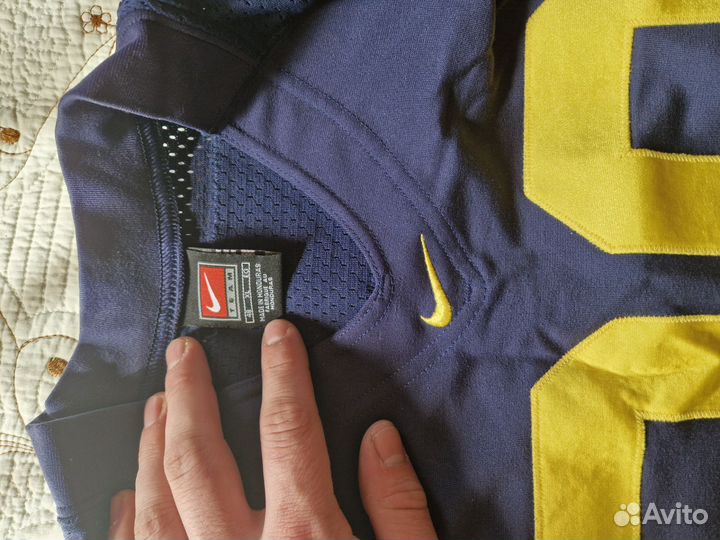 Регбийка Nike Riddell Michigan Wolverines