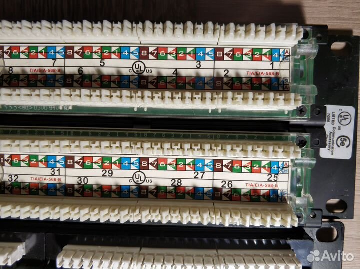 Патч-панель 24 Патч-панель 48