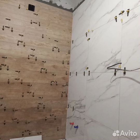 Укладка плитки. Плиточник. Ремонт ванной комнаты