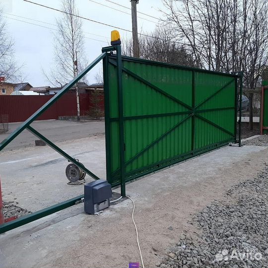 Откатные/раздвижные ворота