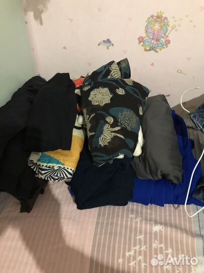 Продам вещи женские пакетом б/у 48-50