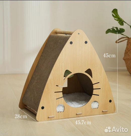 Домик для кошки новый