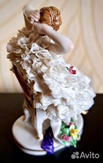 Статуэтка Балерина Людвигсбург Германия Фарфор