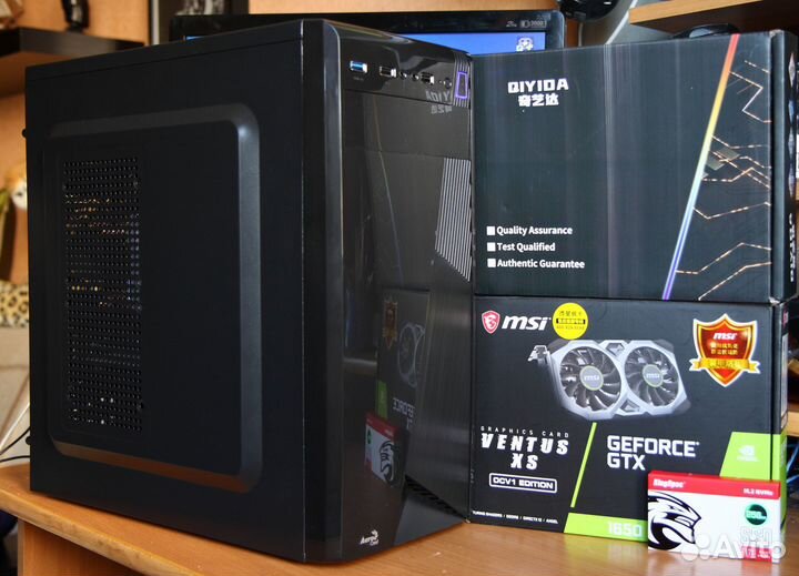 Универсал Intel 8 ядер 16GB SSD-256GB GTX1650 4GD6