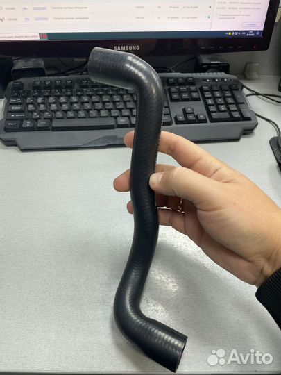 Патрубок охлаждения от флянца к помпе audi vw