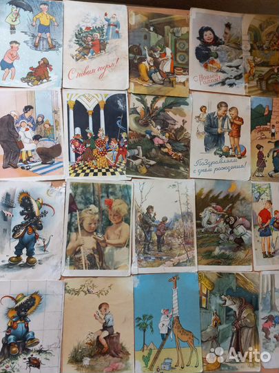 Старинные открытки,открытки СССР