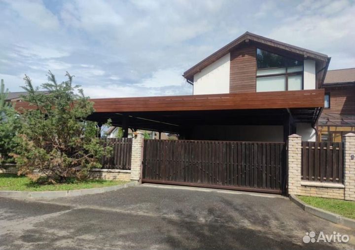 Навесы для автомобиля под ключ