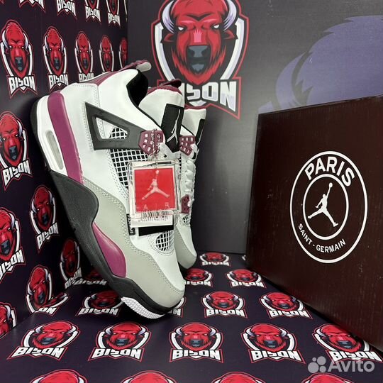 Кроссовки nike air jordan 4 PSG