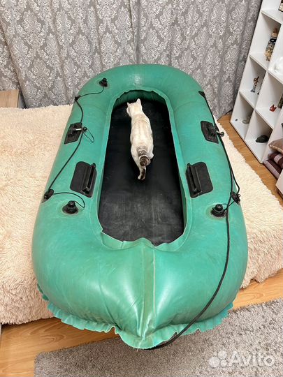 Лодка надувная резиновая бу