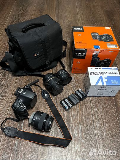 Зеркальный фотоаппарат sony A58