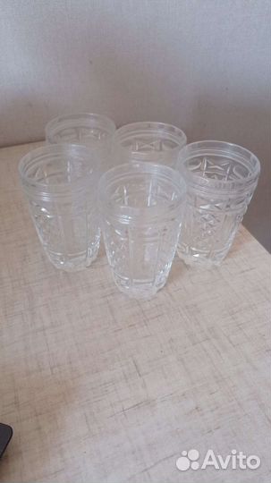 Хрустальные бокалы для вина СССР