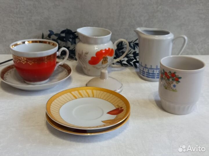 Фарфоровая посуда СССР
