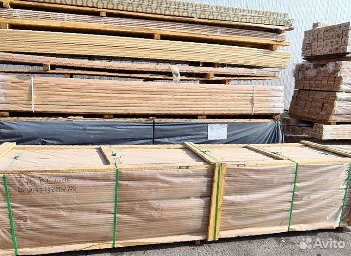 Площадка для лестниц из лиственницы 40 x 1200 x 20