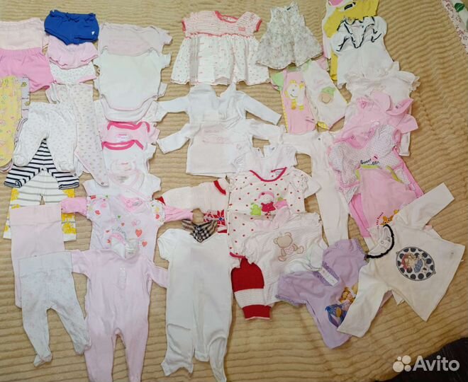 Детские вещи 0-3 месяца