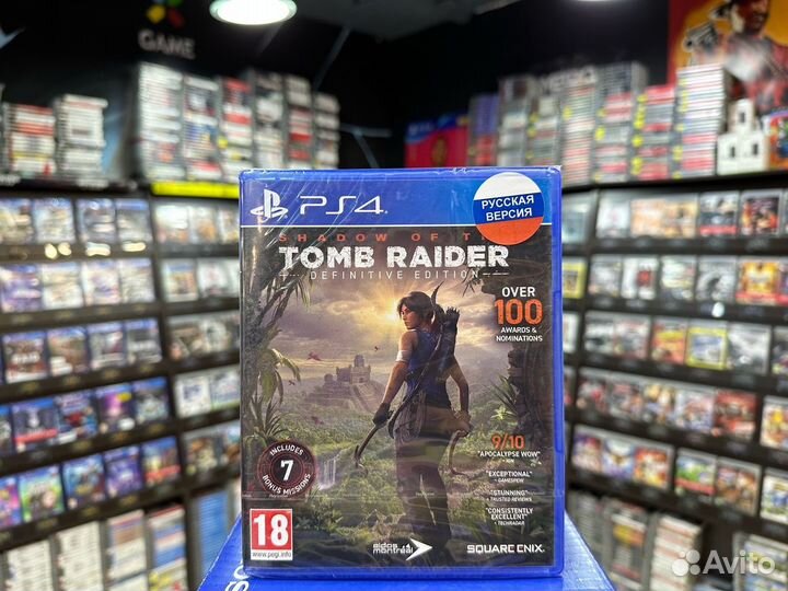 Игры для PS4: Shadow of the Tomb Raider Definitive