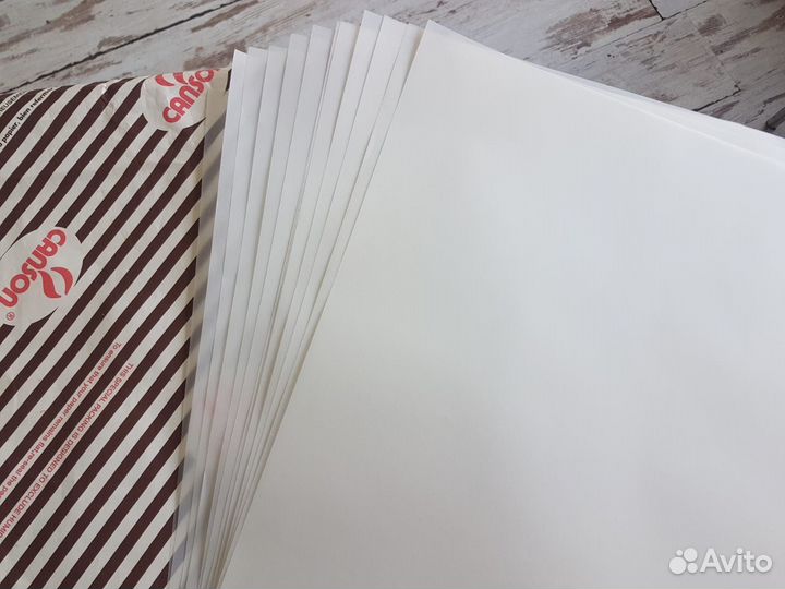 Калька Canson Satin 90г/95м2(А3ф) 29.7х42см 50 лис
