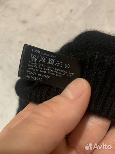 Шапка-берет кашемировый Италия