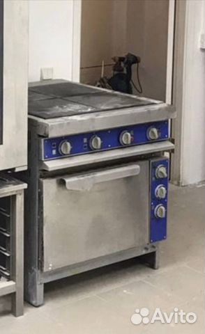 Плита элект. 4-х конф. с жарочным шк. 